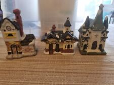 Ceramic christmas house for sale  WATFORD