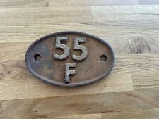 railway shed plate for sale  HOLYHEAD
