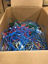 Box of CAT5 Cat6 Ethernet Cables Network Ethernet LAN RJ-45 Mixed Length Colors for sale  Shipping to South Africa
