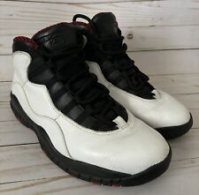 Nike Air Jordan 10 Retro 2012 Chicago Bulls Size 9 310805-100 for sale  Shipping to South Africa