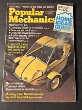 Revista POPULAR MECHANICS edición posterior, abril de 1974 - bicicletas, motocicletas, usado segunda mano  Embacar hacia Argentina