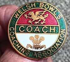 Welsh bowls coaching for sale  Shipping to Ireland