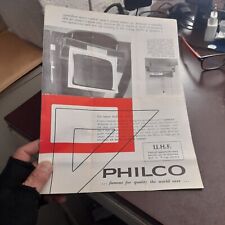 Philco 1961 brochure usato  Torino