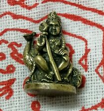 Statue Brass Hindu khantha kuman warriors Son Lord Shiva Mother Uma Thai Amulet for sale  Shipping to Canada