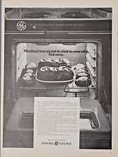 General Electric 1969 hornos autolimpiables 4 colores decorador anuncio impreso segunda mano  Embacar hacia Argentina