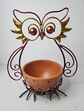 Metal owl planter for sale  Rosemount