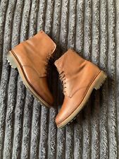 Grenson leather brown boots Goodyear trickers boots for sale  Shipping to South Africa