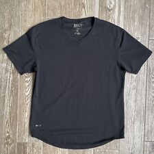 Usado, Camisa masculina Bylt XL preta corte gota manga curta gola V desempenho camiseta elástica comprar usado  Enviando para Brazil