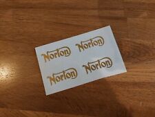 Norton decal logo for sale  LEAMINGTON SPA