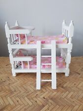 Dolls House Bunk Beds 12th Scale with bedding for sale  WALLASEY