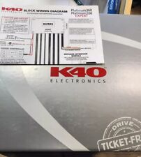 Sistema de proteção de radar K40 Electronics K40 360 Platinum controle remoto duplo comprar usado  Enviando para Brazil