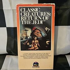 Classic Creatures: Return Of The Jedi, fita BETA, não Vhs Star Wars, raro comprar usado  Enviando para Brazil