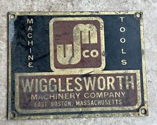 Vintage wigglesworth machine for sale  Weymouth