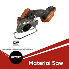 RIDGID R87547B 18V SUBCOMPACT BRUSHLESS 3" Multi Material Saw (Tool Only), used for sale  Shipping to South Africa