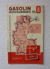 Gasolin deutschlandkarte teil gebraucht kaufen  Murrhardt