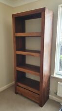 Oriental wood bookcase for sale  UK