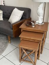 rattan nesting tables for sale  Boca Raton