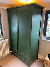 Green freestanding wardrobe for sale  LONDON