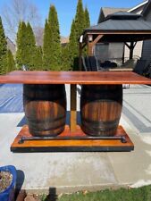 barrel whiskey table for sale  Valparaiso