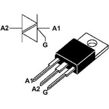 Triac 10a 700v usato  Italia