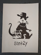 Disegno carta banksy. usato  Siracusa