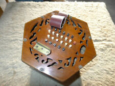 Lachenal English 48 Button Concertina  No.  23646... Cased..... VGC for sale  Shipping to South Africa