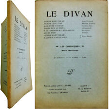 Divan 252 1944 d'occasion  Nogent-le-Roi