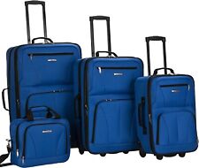 piece 4 luggage set blue for sale  Chicago