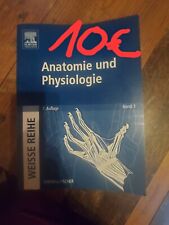 Anatomie physiologie weisse gebraucht kaufen  Nümbrecht