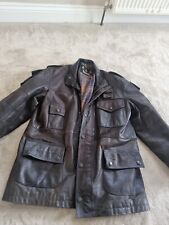 Barbour leather bushman for sale  WARLINGHAM