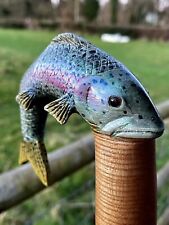 Hand carved trout for sale  WORCESTER
