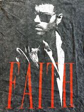George Michael Solo Ex-Wham! Camisa angustiada turnê concerto 'Faith' preta grande comprar usado  Enviando para Brazil