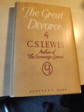 C S Lewis The Great Divorce 1945 1st Ed HBDW comprar usado  Enviando para Brazil