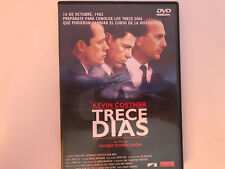 TRECE DIAS DVD KEVIN COSTNER ROGER DONALDSON INGLES CASTELLANO, usado segunda mano  Ciudad Real