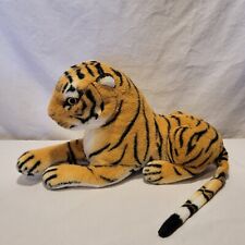 "Juguete de peluche de tigre de aspecto realista con ojos dorados de 12" , usado segunda mano  Embacar hacia Argentina