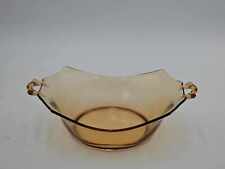 bowl amber glass for sale  Steubenville