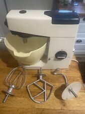 KENWOOD CHEF - A701a - White & Navy Trim - Excellent condition 👑👩‍🍳🎂🍞🥖🍪🥨, used for sale  Shipping to South Africa