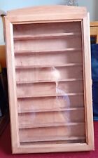 Wood display cabinet for sale  LAUDER
