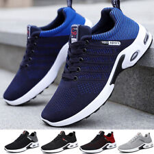 MENS SHOCK ABSORBING RUNNING TRAINERS CASUAL GYM LACE WALKING SPORTS SHOES SIZE for sale  Shipping to South Africa