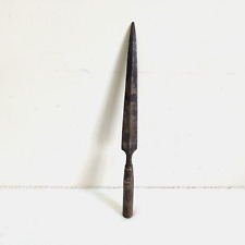 19c Vintage Handcrafted Original Old Steel Spear Head Decorative Collectible 16, used for sale  Shipping to South Africa