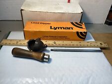 VINTAGE LYMAN CAST IRON OLDER LEAD DIPPER LADEL IN ORIGINAL BOX.  #472474 Unused for sale  Shipping to South Africa