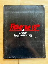 Friday the 13th A New Beginning - Kit de imprensa - 3 fotos e livro de produção comprar usado  Enviando para Brazil