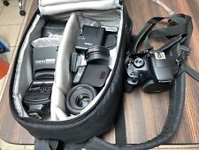 Mega pacote de câmera digital SLR Canon Rebel T6 - Preta comprar usado  Enviando para Brazil