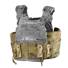 Cummerbund for Plate Carrier with Adjustable  Ballistic Inserts Pockets Camo, used for sale  Shipping to South Africa