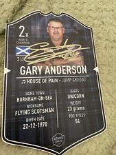 Gary anderson darts for sale  MAESTEG