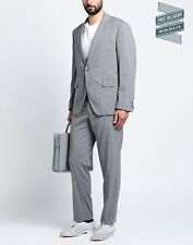 RRP €945 SCABAL Single Breasted Suit US42 IT52XL Flat Front Made in Portugal for sale  Shipping to South Africa