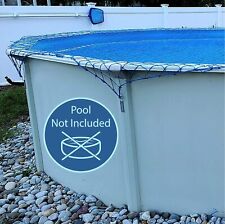 Capa de rede de segurança para piscina acima do solo WaterWarden WWN12 12' redonda azul comprar usado  Enviando para Brazil