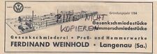 Langenau werbung 1939 gebraucht kaufen  Leipzig