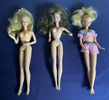 3 muñecas Barbie Mattel vintage (2) 1966 y (1) 1991 en cuerpo / sin fecha en la cabeza segunda mano  Embacar hacia Argentina