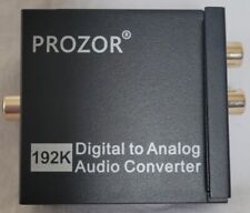 Convertidor de audio digital a analógico, 192 KHz DAC SPDIF digital óptico a analógico segunda mano  Embacar hacia Argentina